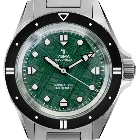 Montre Yema Navygraf Meteorite Vert CMM.10 Limited Edition