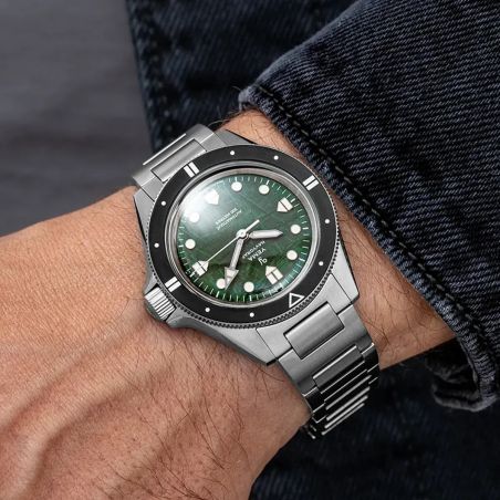Montre Yema Navygraf Meteorite Vert CMM.10 Limited Edition