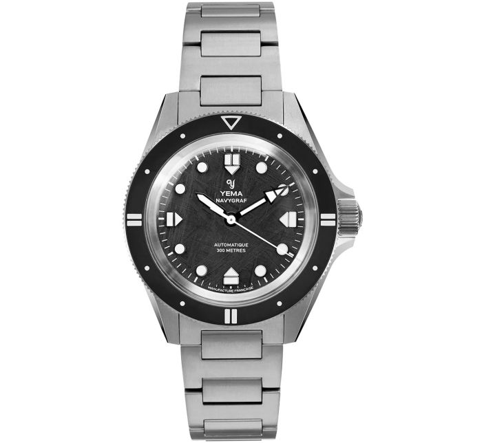 Montre Yema Navygraf Meteorite Noir CMM.10 Limited Edition