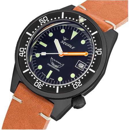 Montre Squale 1521 PVD Leather