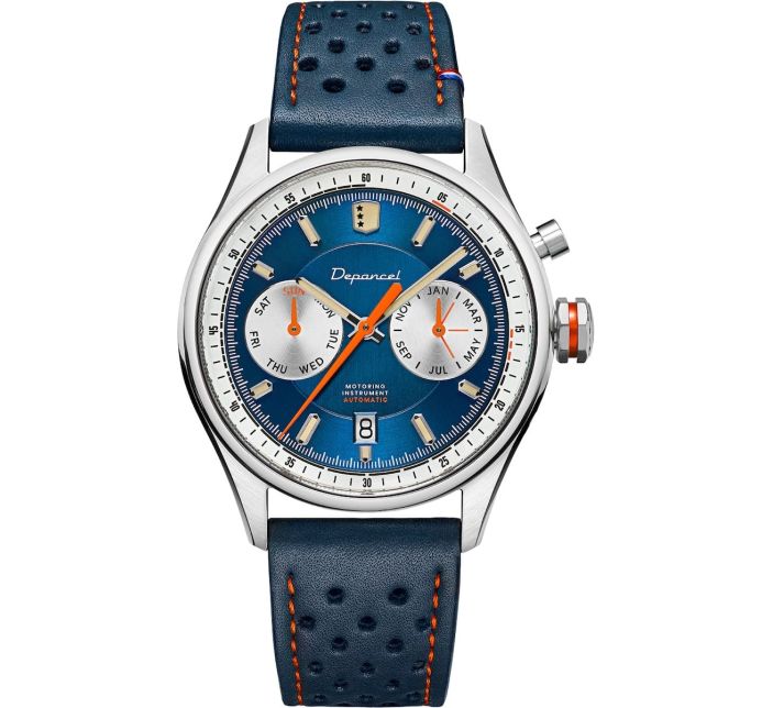 Montre Depancel Autosport | Blue Silver Edition Limitée