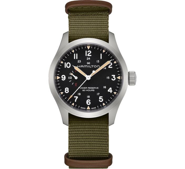Montre Hamilton Khaki Field Mechanical Power Reserve 40mm H69509930